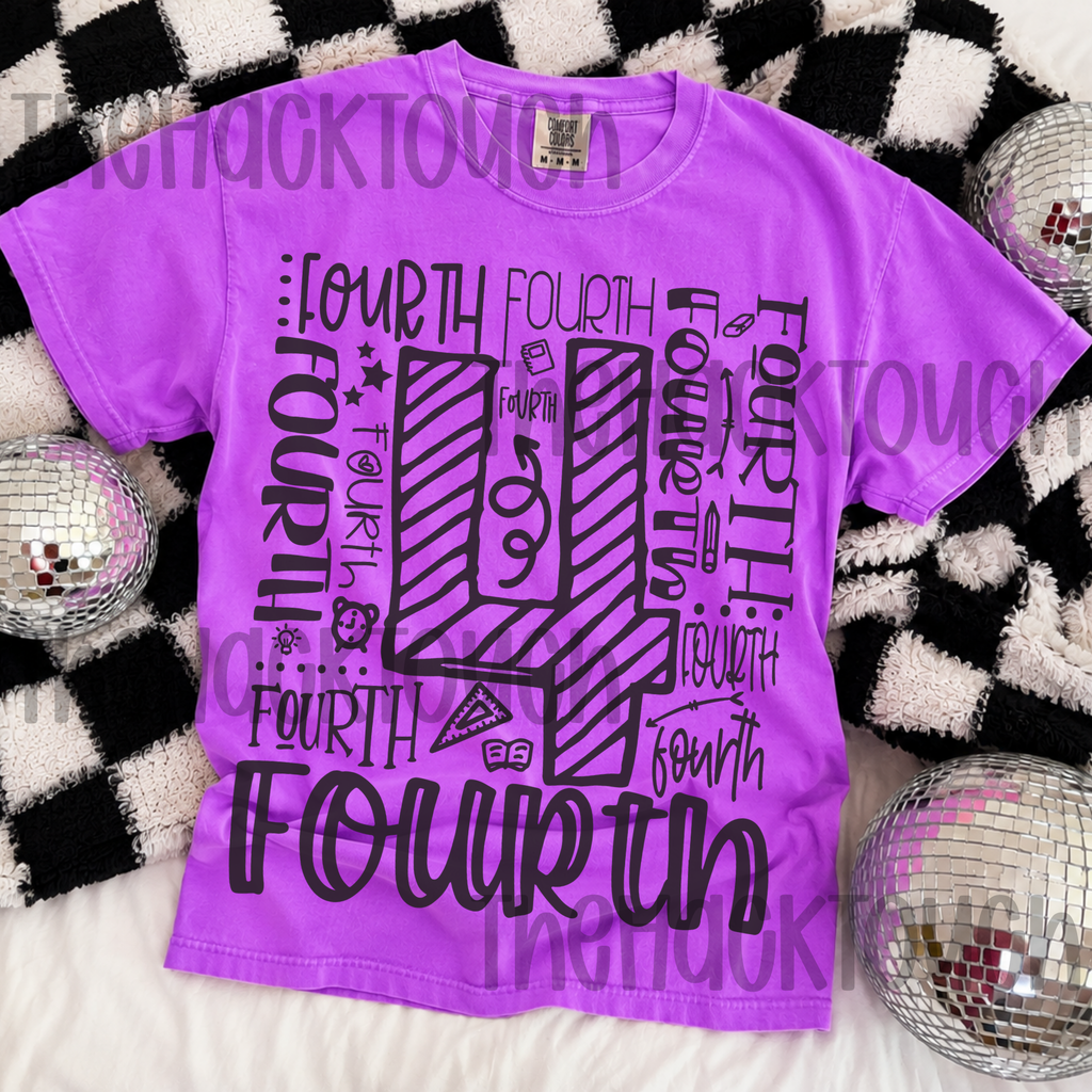 4th Grade Typography