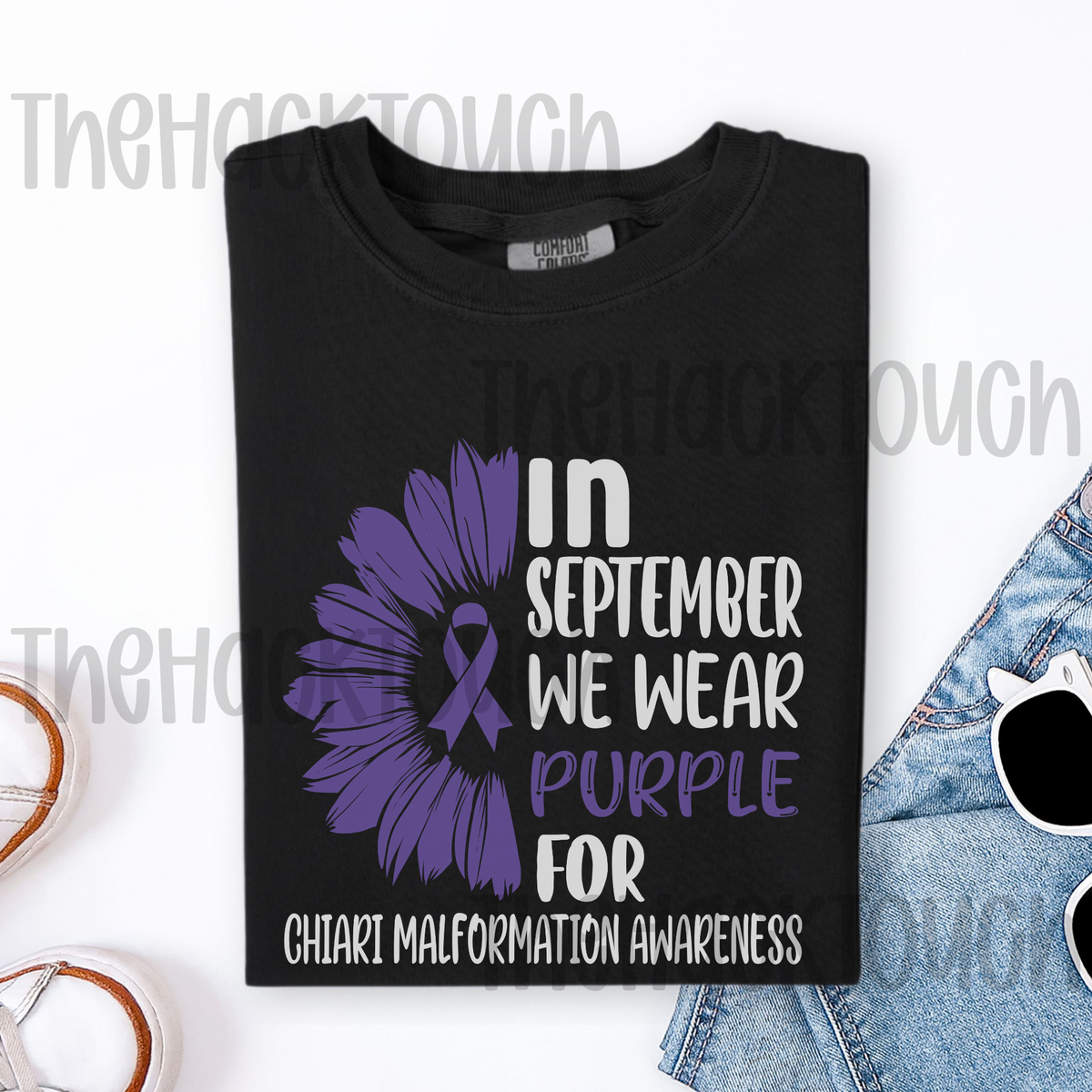 In September We Wear Purple - Sunflower Edition