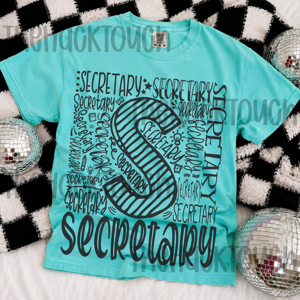 Secretary Typography