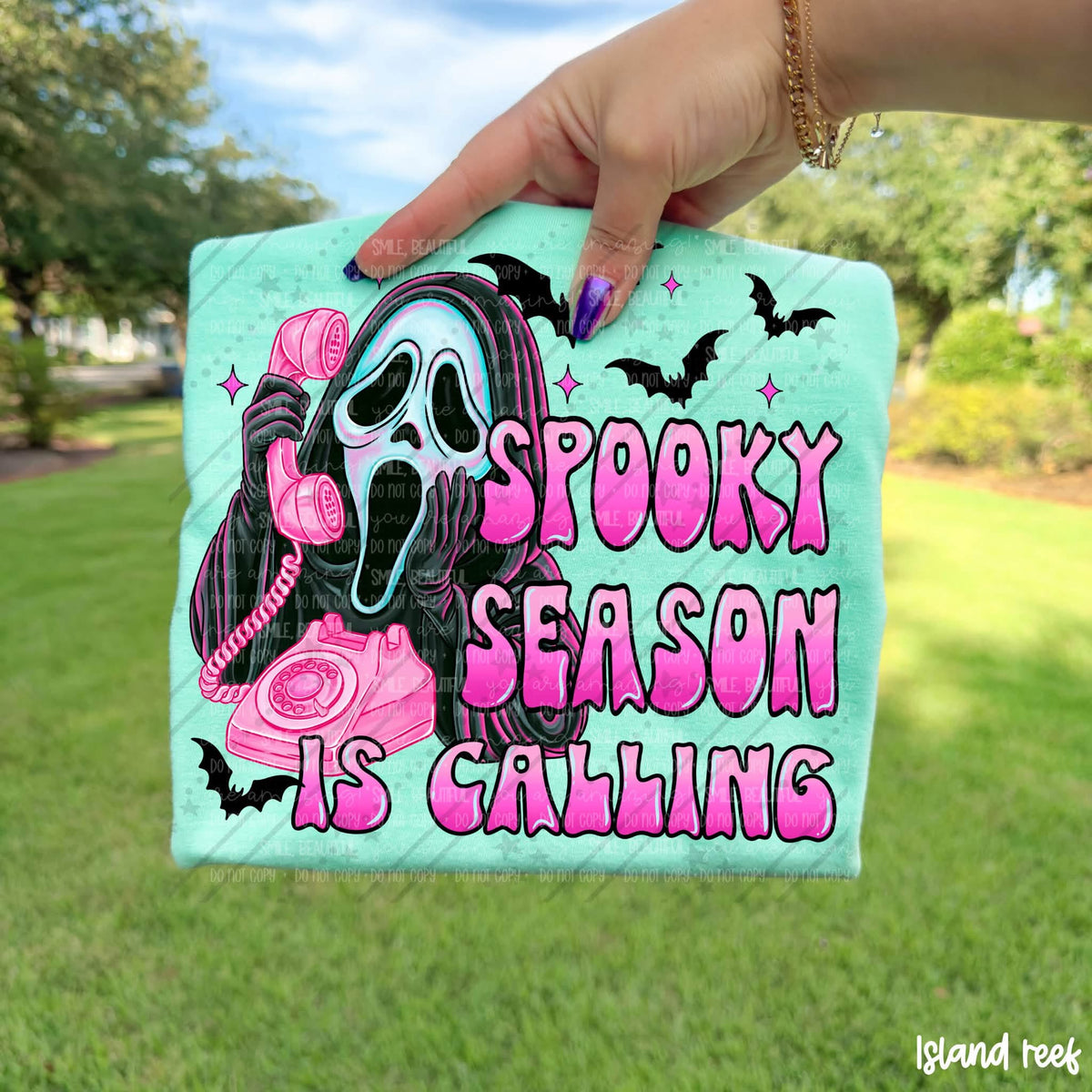 Spooky Season Is Calling - Ghost Face