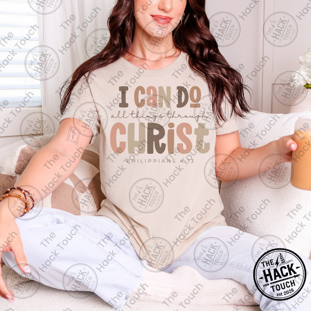 Boho I Can Do All Things Through Christ