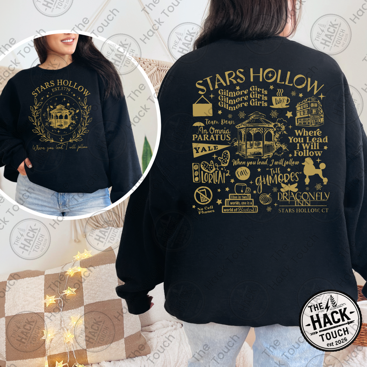 Stars Hollow Classic Front & Back