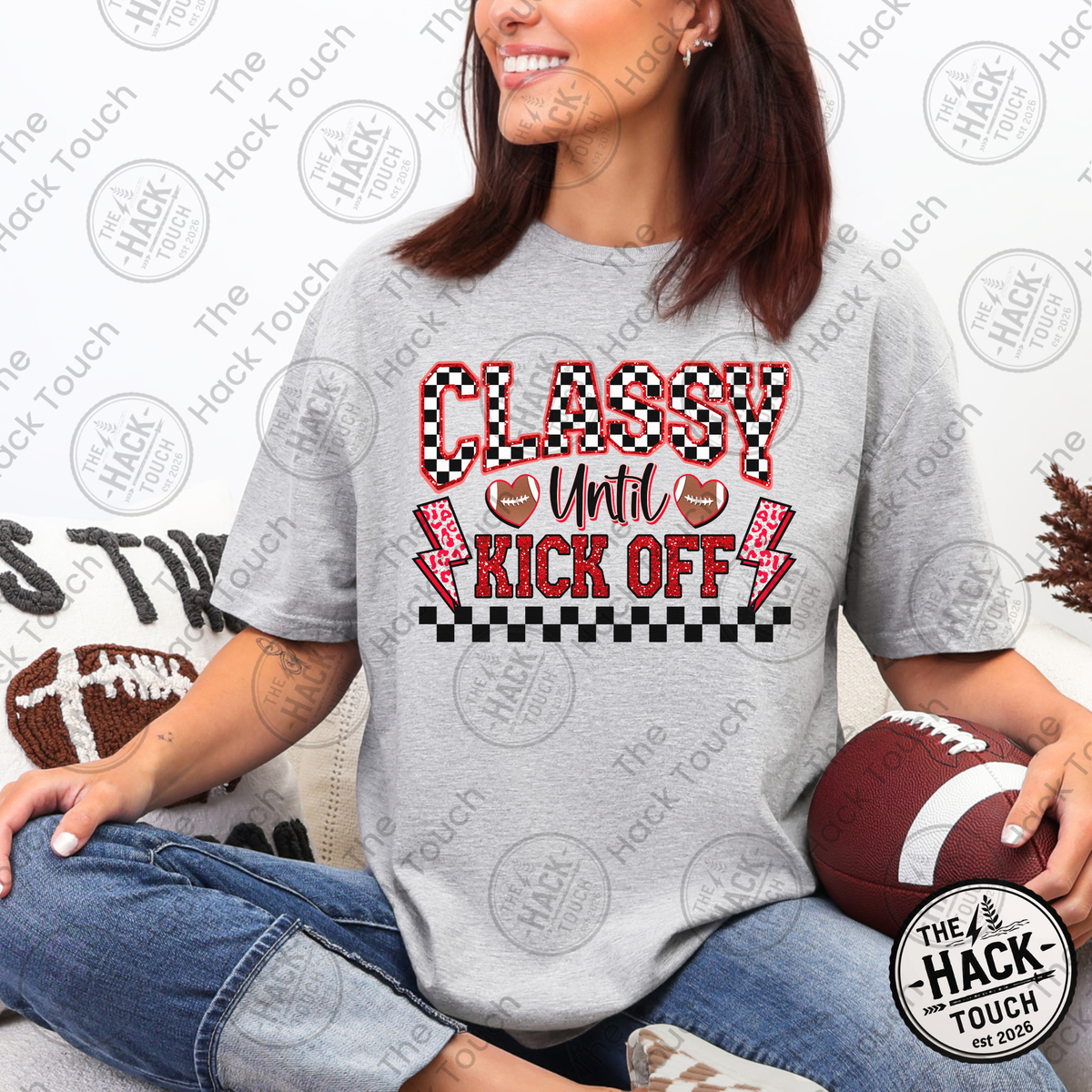 Classy Until Kick Off - Red