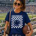 Firebirds Alt Checkerboard - White