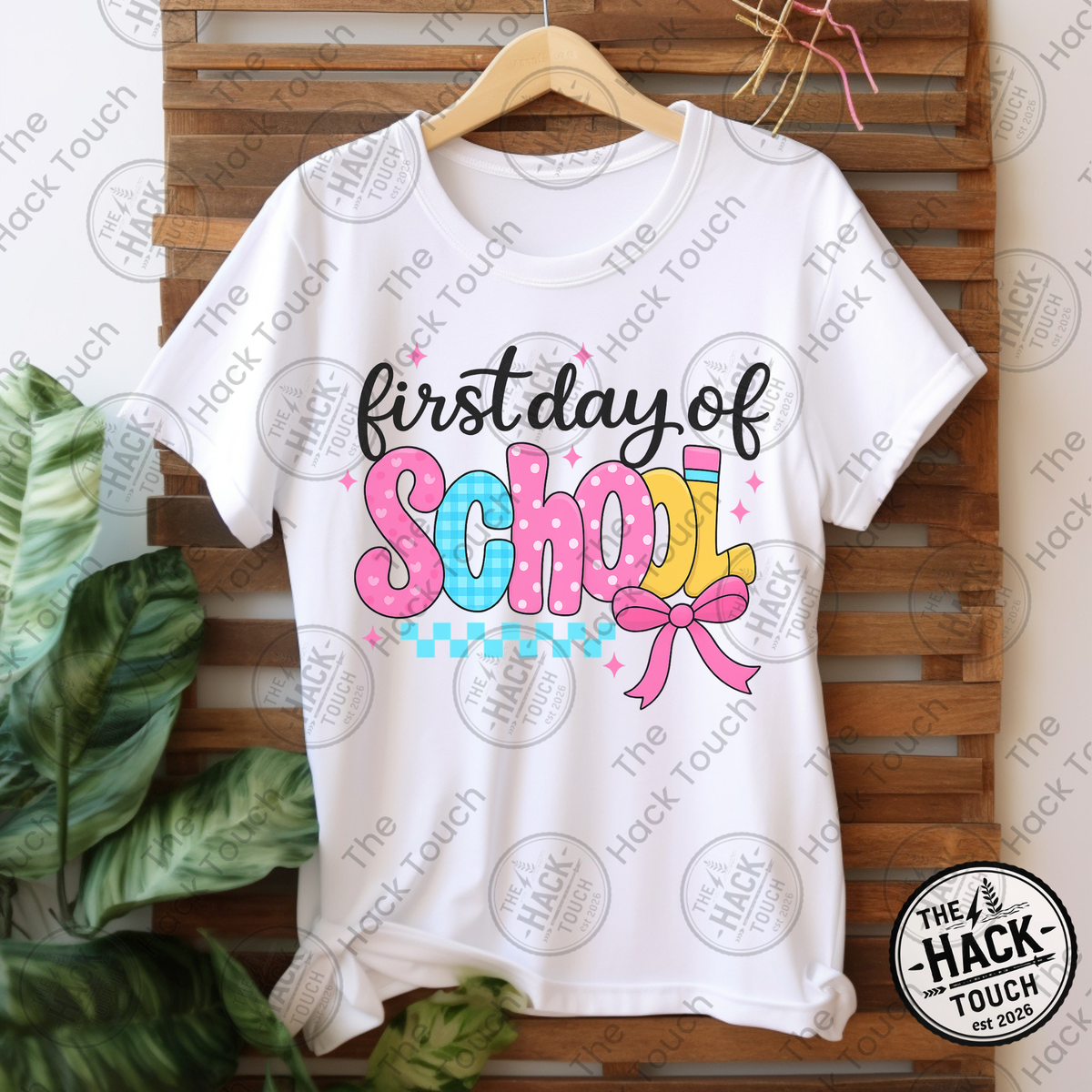 First Day of School Coquette Bow