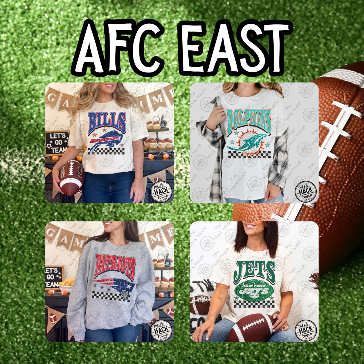 NFL Glitter Collection