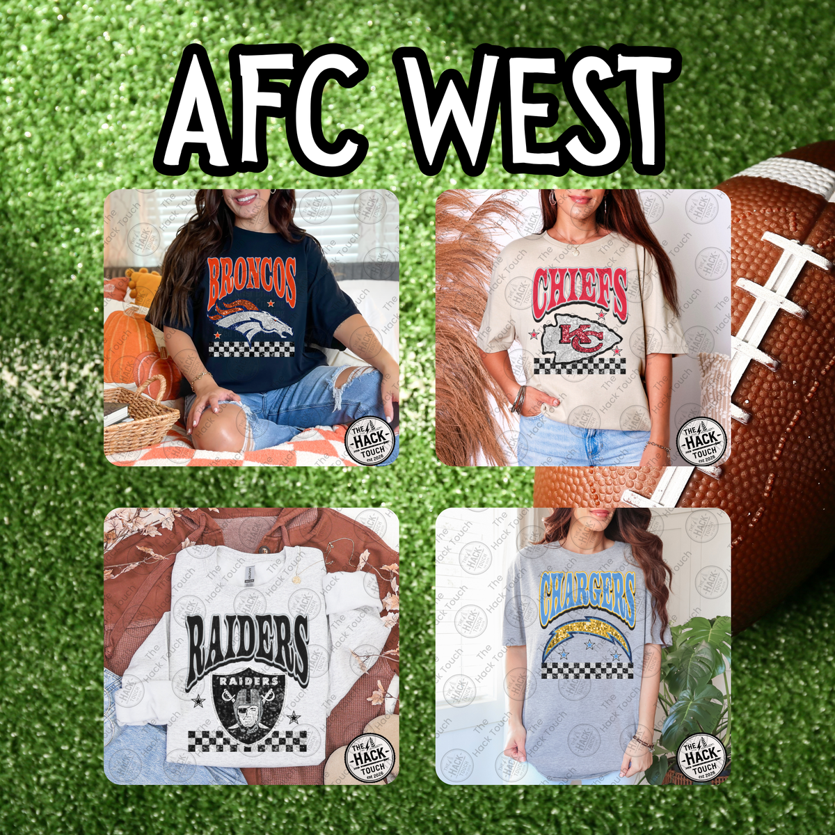 NFL Glitter Collection