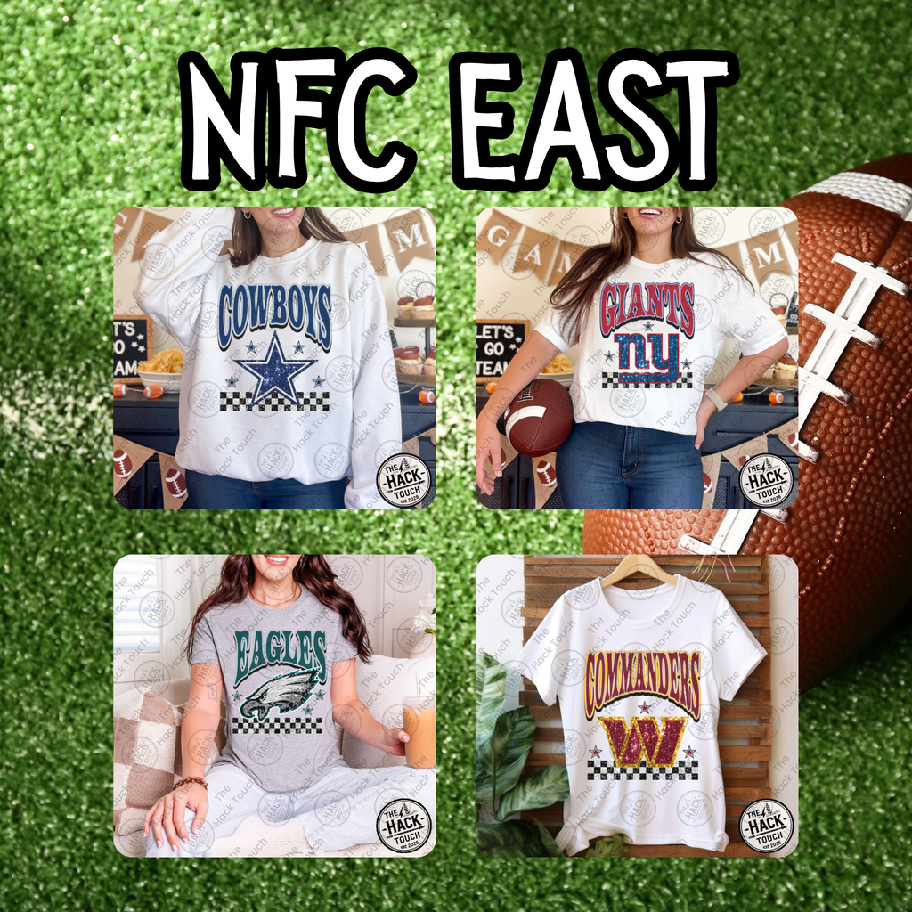 NFL Glitter Collection