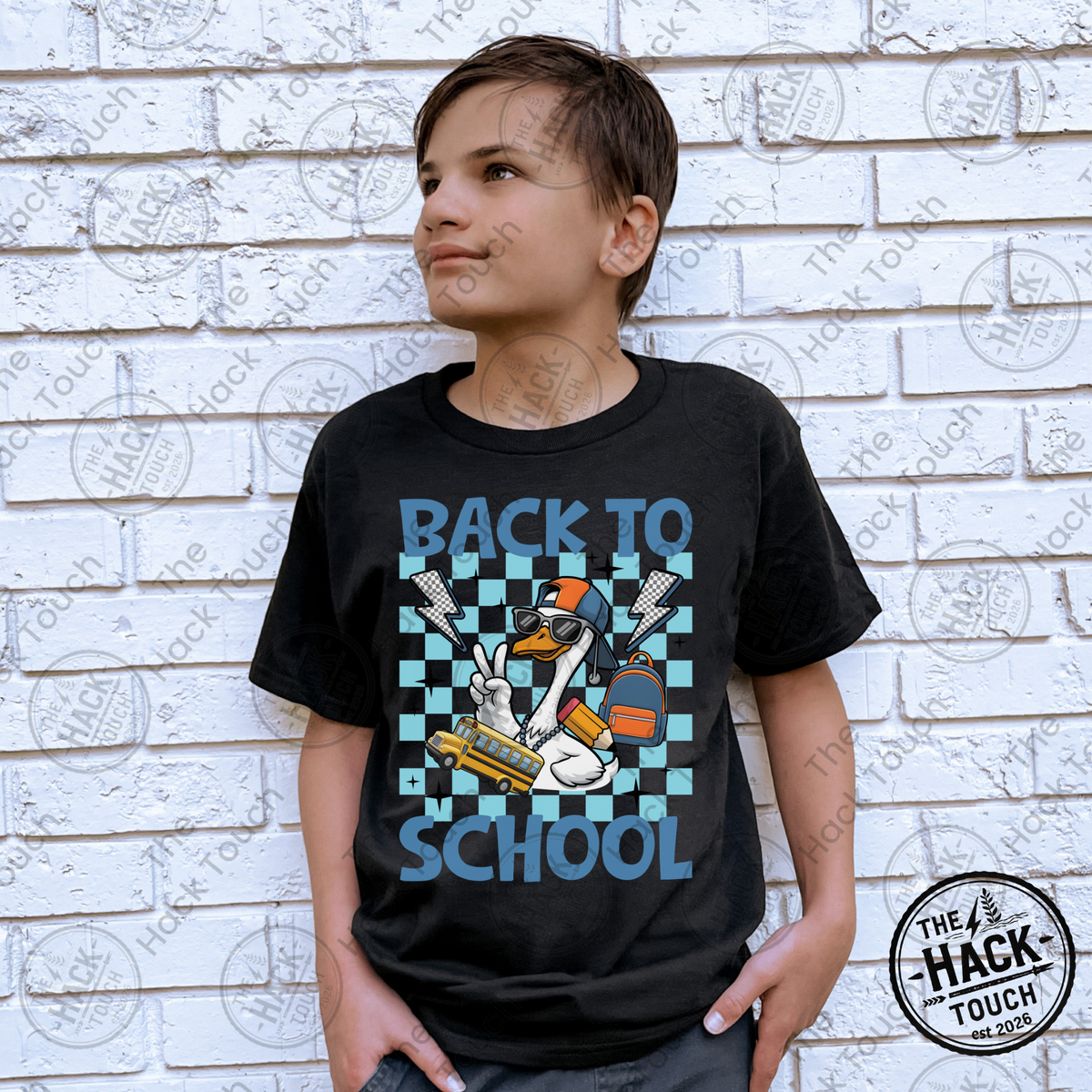 Silly Goose Back to School - Blue