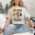 Hot Mess Cheer Mama - Orange
