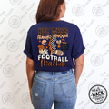 Hot Mess Football Mama - Orange