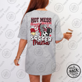Hot Mess Soccer Mama - Red