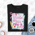 Little Miss Back to School - Grade Level