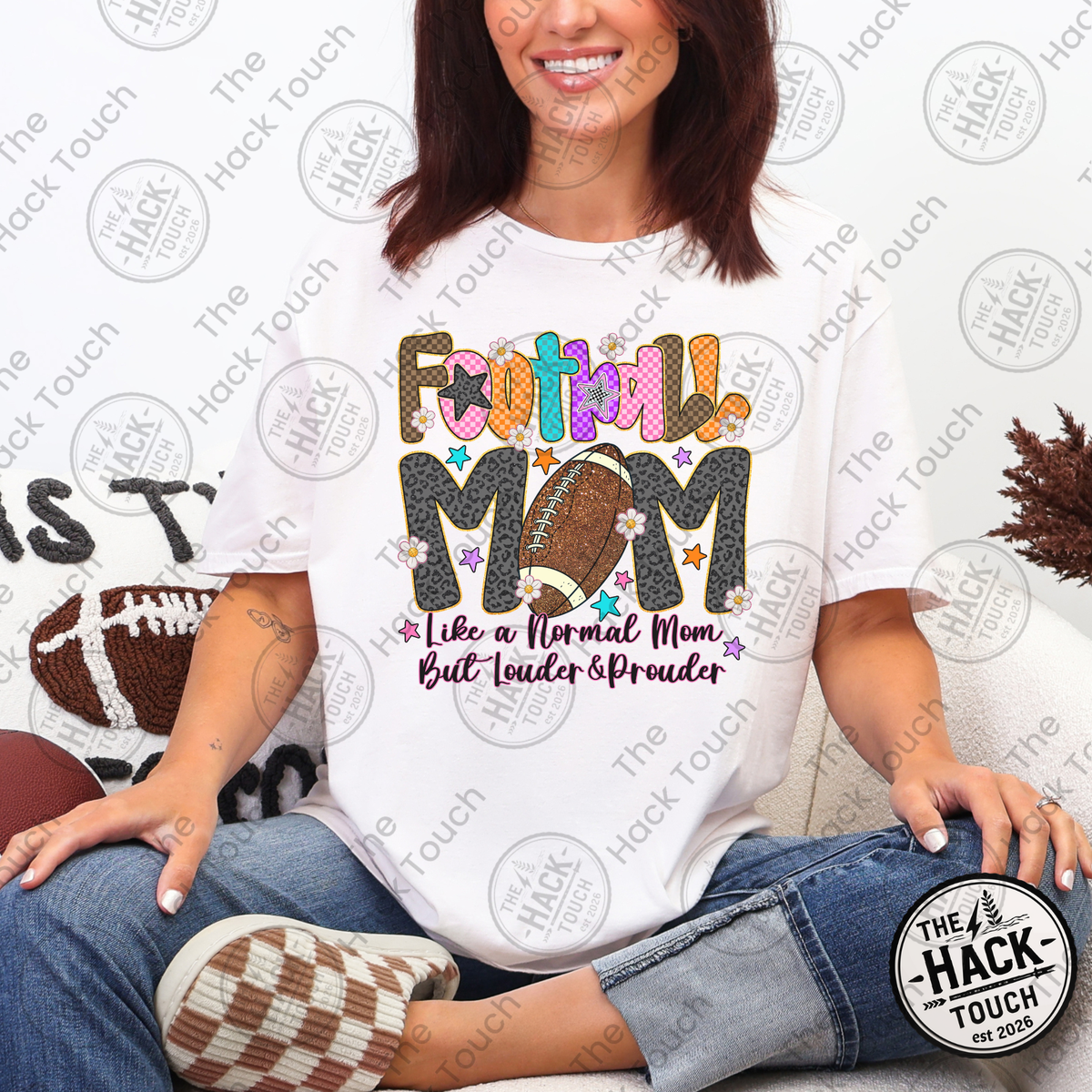 Football Mom - Loud & Proud