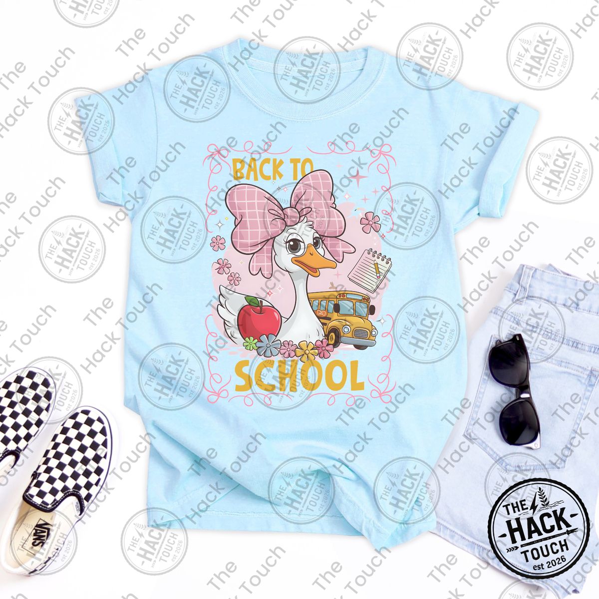 Silly Goose Back to School - Pink