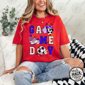 Retro Soccer Game Day - Blue