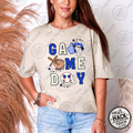 Retro Baseball Game Day - Blue