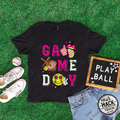 Retro Softball Game Day - Pink