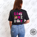 Retro Baseball Game Day - Pink