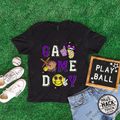 Retro Softball Game Day - Purple