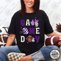 Retro Football Game Day - Purple