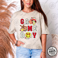 Retro Softball Game Day - Red