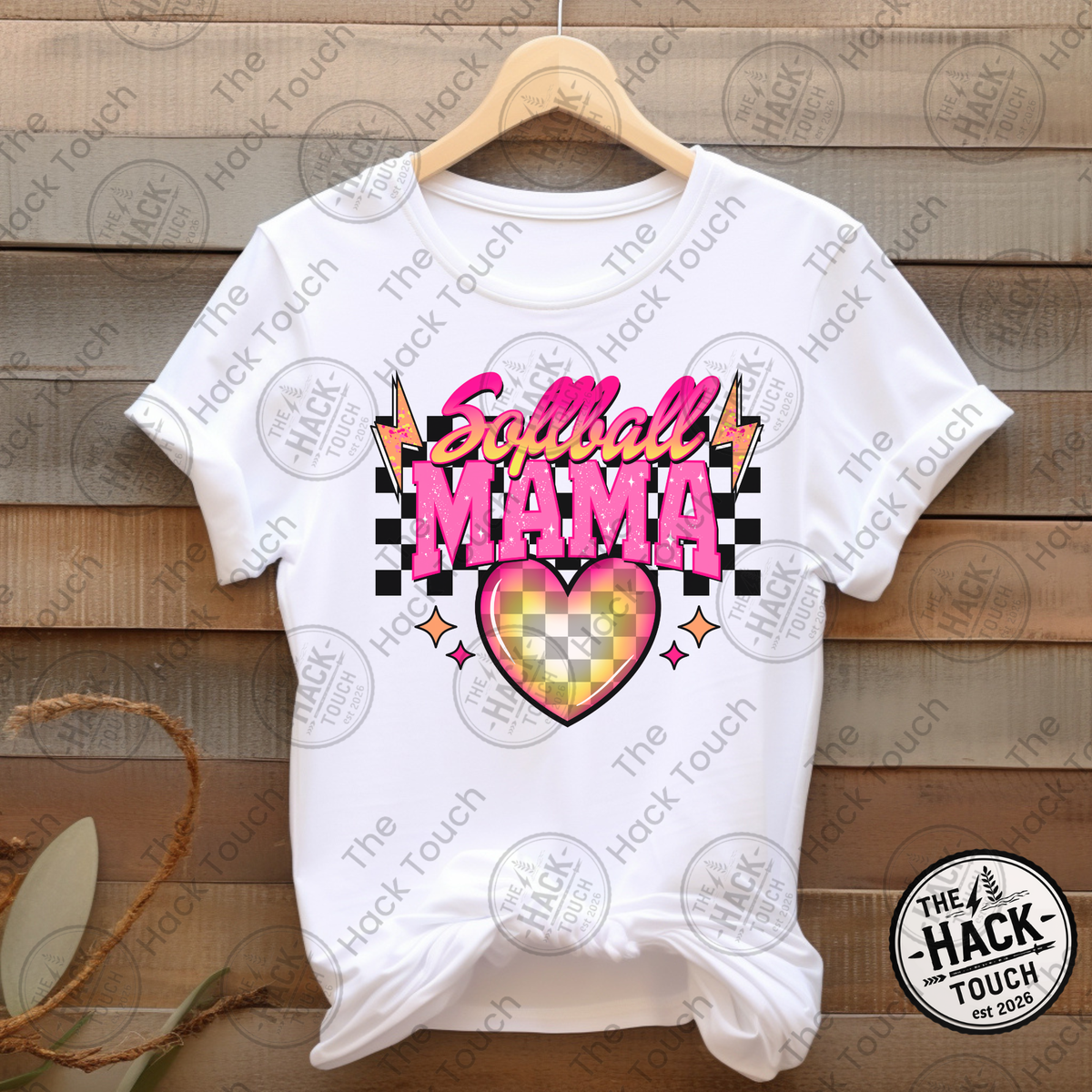 Retro Softball Mama