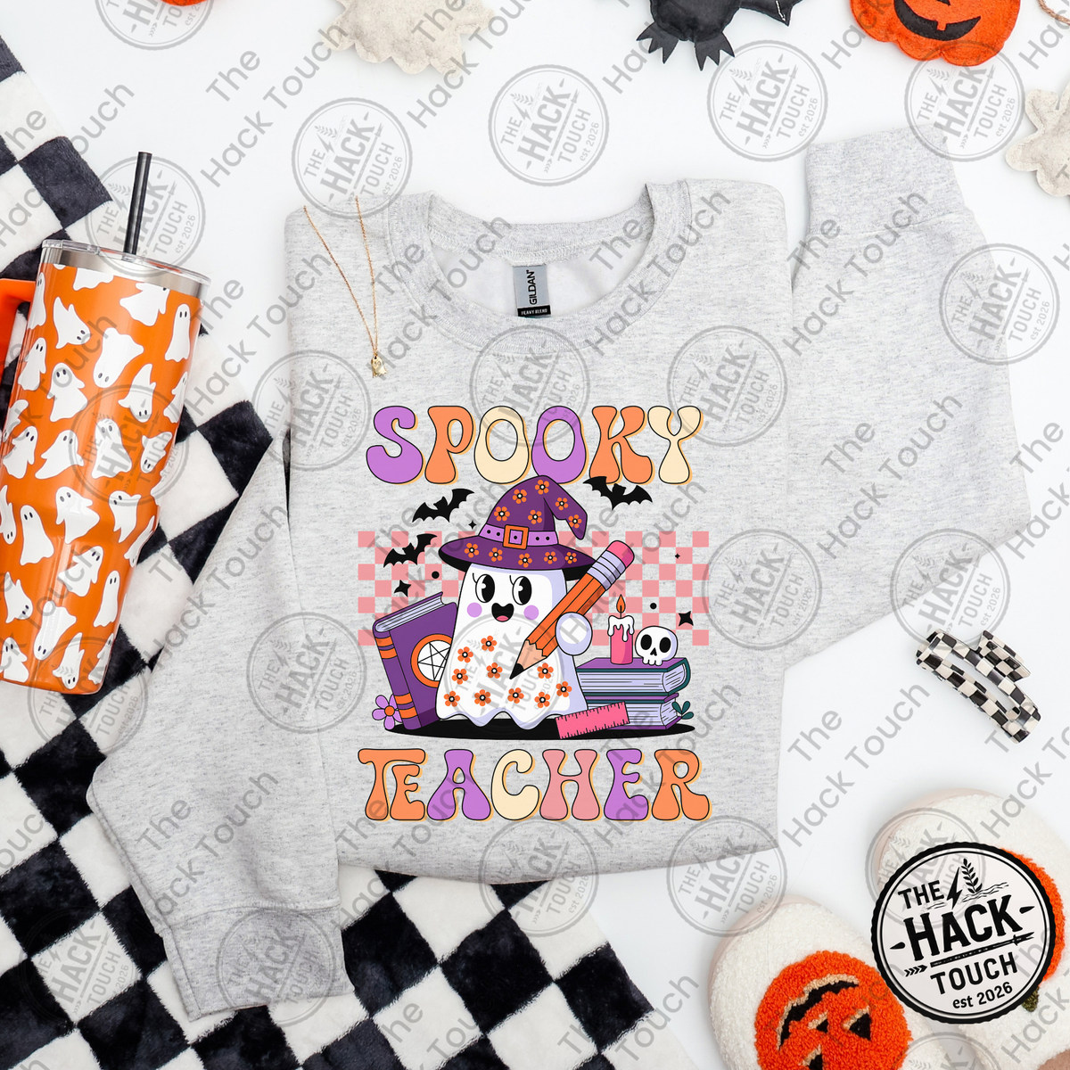Retro Spooky Teacher