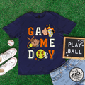 Retro Softball Game Day - Orange