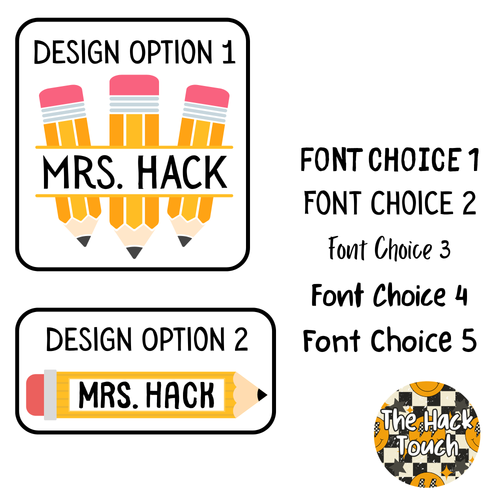 1st Grade Typography
