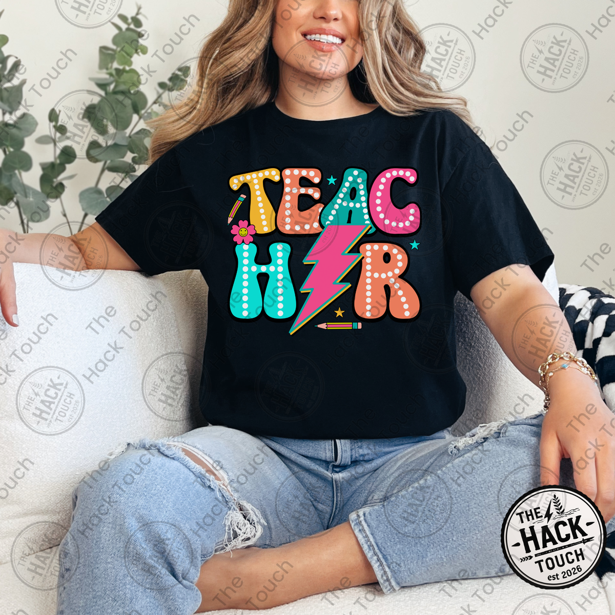 Teacher Neon Bolt